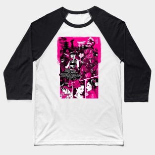 Pink Geisha Baseball T-Shirt